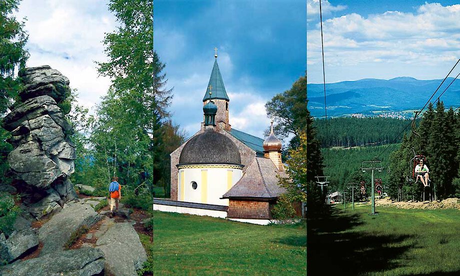 Sehenswürdigkeiten in und um Bischofsmais im Bayerischen Wald